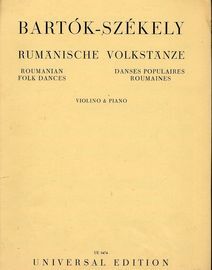 Bela Bartok - Rumanische Volkstanze (Roumanian Folk Dances) fro Violin and Piano