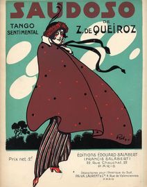 Saudoso - Tango sentimental - For Piano Solo - French Edition