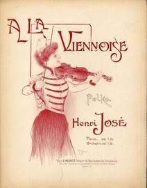 A La Viennoise - Polka - For Piano Solo - French Edition