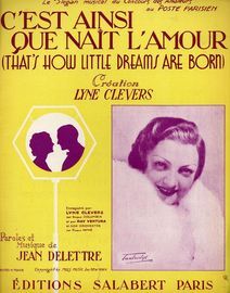 C' Est Ainsi Que Nait L' Amour (That's how little dreams are born) - Featuring Lyne Clevers - French Edition