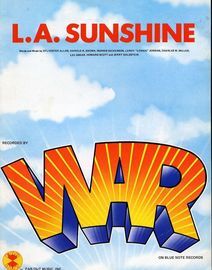 L. A. Sunshine - Recorded by WAR - For Piano and Voice with Guitar chord symbols