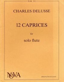 12 Caprices for Solo Flute