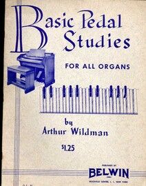 Basic Pedal Studies - For All Organs - O.L. 41