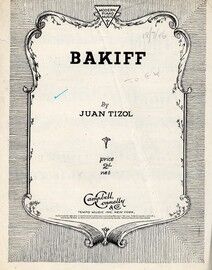 Bakiff - Piano Solo