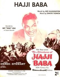 Hajji Baba - Theme Song from the 20th Century Fox Picture "The Adventures of Hajji Baba" - Sung by Nat "King" Cole and Starring John Derek and Elaine