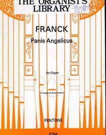 Panis Angelicus  (O Wond'rous Heavenly Bread) for Organ - F254