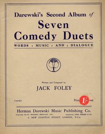 Darewskis Second Album of Seven Comedy Duets - As Goodfellow and Gregson, Etheridge and Furse, King Benson, Etc