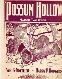 'Possum Hollow - March and Two Step for Piano Solo
