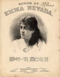 A Dream (Ich hatte einst ein Vaterland) - Song from Songs of Emma Nevada