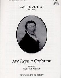 Ave Regina Caelorum - Vocal Piece for Choir and Organ