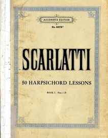 50 Harpsichord Lessons - Book I, No's 1-25 - Augeners Edition No. 8379a