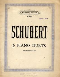 6 Piano Duets - Primo without Octaves - Augeners Edition No. 8537