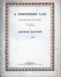 A Shropshire Lad - Five Sketches for Piano - Augener Album Series No. 171