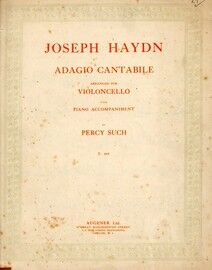 Adagio Cantabile for violin and piano with seperate violin part