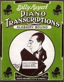 Alabamy Bound - Billy Mayerl Piano Transcriptions No. 4