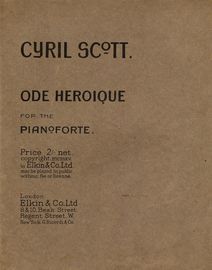Ode Heroique - for the Pianoforte