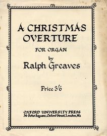 A Christmas Overture - For Organ