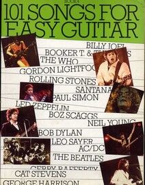 101 Songs for Easy Guitar - Book 4