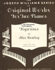 Figurines - The Joseph Williams Series of Original Works for Two Pianos - Includes 2 scores