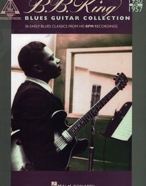 B B King blues guitar collection 1950 to 1957, 36 early blues classics from his RPM recordings