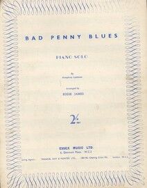 Bad Penny Blues. Piano solo
