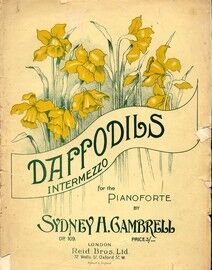 Daffodils. Intermezzo for piano