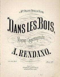 Dan Les Bois, for piano