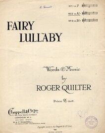 Fairy Lullaby - Song in the key of A flat major