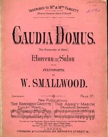 Gauida Domus for piano
