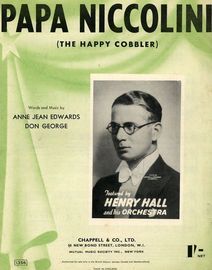 Papa Niccolini (The Happy Cobbler): Jack Payne, Eric Winstone, Henry Hall