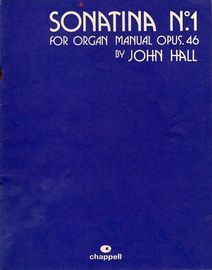 Sonatina No. 1- For Organ Manual -  Op. 46