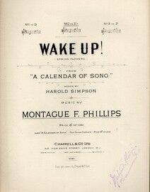 Wake Up! (Spring Flowers) - From "A Calendar of Song" - Song in the key of E flat Major for Medium Voice