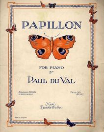 Papillon - For Piano