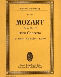 Horn Concerto in Eb Major - Miniature Orchestra Score