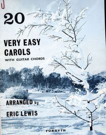 20 Very Easy Carols - For Piano with Guitar Chords