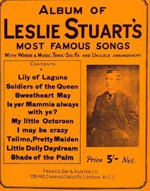 No. 1 Album of Leslie Stuarts most famous songs, with words & music, tonic solfa and ukelele arrangement,