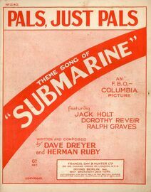 Pals - Just Pals - Theme Song from the film "Submarine"