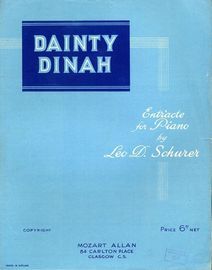 Dainty Dinah - Entr'acte for Piano