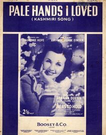 Pale Hands I Loved -  Kashmiri song - Deanna Durbin in