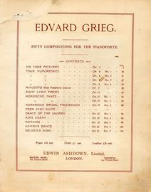 Edvard Grieg - 50 Compositions for Piano