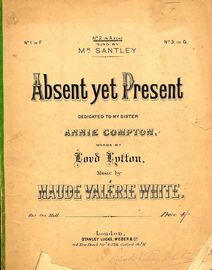 Absent Yet Present - Song in the key of A flat major for medium voice