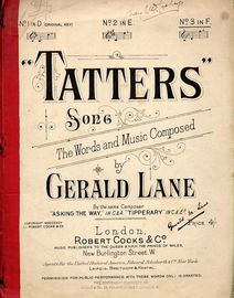 Tatters - Song in the key of F major for High voice