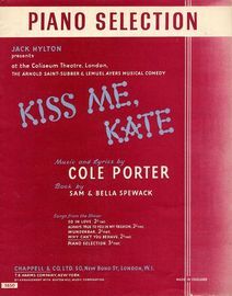 Kiss Me Kate - Piano Selection
