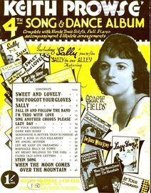 Keith Prowse'  4th Song & Dance Album - Complete with Words, Tonic Sol-Fa, Ukulele and Full Piano Accompaniment