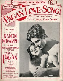Pagan Love Song - from "The Pagan" Featuring Ramon Navarro