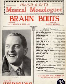 Brahn Boots - Francis and Days Musical Monologues - Featuring Stanley Holloway