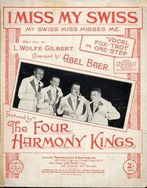 Jai Perdu ma Suissesse (I miss my Swiss) - The Four Harmony Kings