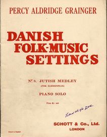 Danish Folk Music Settings No. 8 - Jutish Medley (Jysk Sammenpluk) - Piano Solo