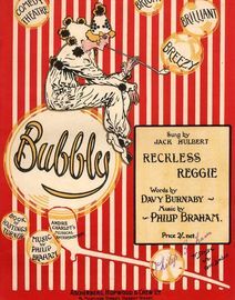Reckless Reggie - Song from the Musical Bubbly - Sung by Jack Hulbert