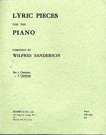 Cantilena -  Lyric Pieces for the Piano